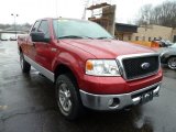 Redfire Metallic Ford F150 in 2007
