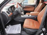 2012 Jeep Grand Cherokee Overland New Saddle/Black Interior