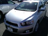 2012 Silver Ice Metallic Chevrolet Sonic LT Sedan #62036338