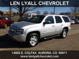 Sheer Silver Metallic Chevrolet Tahoe in 2011