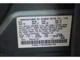 2003 Altima Color Code for Mystic Emerald Green - Color Code: DY2