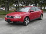 2003 Amulet Red Audi A4 1.8T quattro Sedan #62098474