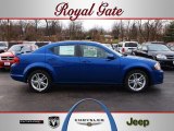 2012 Blue Streak Pearl Dodge Avenger SXT Plus #62098411