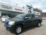 2004 Deep Water Blue/Green Nissan Titan XE King Cab 4x4 #62098103