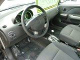 2006 Chevrolet Aveo LT Sedan Charcoal Interior