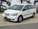 Taffeta White Honda Odyssey in 2010