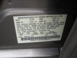 2006 Altima Color Code for Polished Pewter Metallic - Color Code: KY2