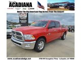 Flame Red Dodge Ram 2500 HD in 2011