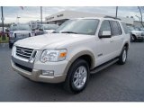 White Suede Ford Explorer in 2008