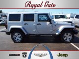 2012 Bright Silver Metallic Jeep Wrangler Unlimited Sahara 4x4 #62159366