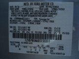 2011 Mustang Color Code for Ingot Silver Metallic - Color Code: UX