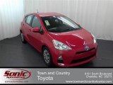 2012 Absolutely Red Toyota Prius c Hybrid Two #62159215