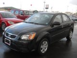 2011 Midnight Black Kia Rio LX #62159305