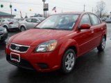 2011 Tropical Red Kia Rio LX #62159303