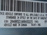 2004 Grand Caravan Color Code for Butane Blue Pearl - Color Code: PBG