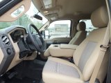 2012 Ford F250 Super Duty XLT Crew Cab Adobe Interior