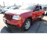 2009 Blaze Red Crystal Pearl Jeep Grand Cherokee Laredo 4x4 #62194495