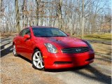2004 Laser Red Infiniti G 35 Coupe #62194492