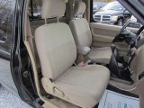 1999 Nissan Frontier SE Extended Cab 4x4 Beige Interior