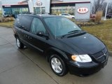 Brilliant Black Dodge Caravan in 2007