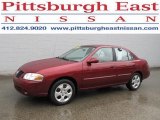 2005 Inferno Red Nissan Sentra 1.8 S #62194440