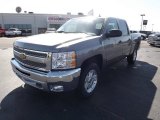 2012 Graystone Metallic Chevrolet Silverado 1500 LT Crew Cab 4x4 #62194419