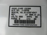 2004 Ford E Series Van E350 Commercial Refrigerated Van Info Tag