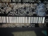 2008 GS Color Code for Smoky Granite Mica - Color Code: 1G0