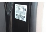 2008 XJ Color Code for Ebony Black - Color Code: PEC