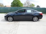 Pacific Blue Pearl Hyundai Sonata in 2012