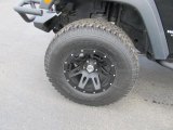 2009 Jeep Wrangler Unlimited X 4x4 Custom Wheels