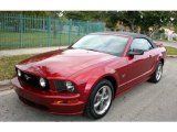 2005 Redfire Metallic Ford Mustang GT Premium Convertible #62243497