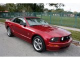 2005 Ford Mustang GT Premium Convertible Front 3/4 View