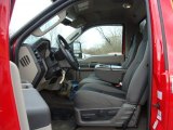 2009 Ford F450 Super Duty XL Regular Cab Tow Truck Medium Stone Interior