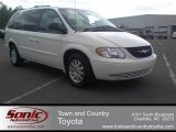 Stone White Clearcoat Chrysler Town & Country in 2002