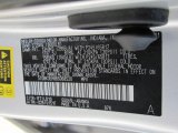 2011 Highlander Color Code for Classic Silver Metallic - Color Code: 1F7