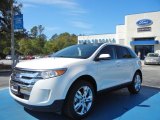 2013 White Platinum Tri-Coat Ford Edge Limited #62243424