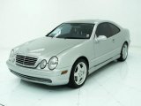2000 Brilliant Silver Metallic Mercedes-Benz CLK 430 Coupe #543982