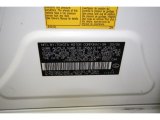 2006 GS Color Code for Crystal White - Color Code: 062
