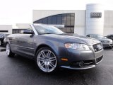 2009 Meteor Grey Pearl Effect Audi A4 2.0T Cabriolet #62243298
