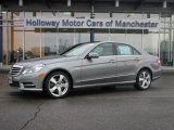 2012 Palladium Silver Metallic Mercedes-Benz E 350 4Matic Sedan #62243578