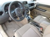 2012 Jeep Compass Sport Dark Slate Gray/Light Pebble Beige Interior
