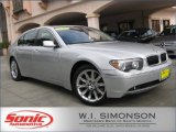 2003 Titanium Silver Metallic BMW 7 Series 745Li Sedan #62312127