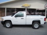 2012 Summit White Chevrolet Silverado 1500 Work Truck Regular Cab 4x4 #62312478
