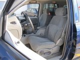 2002 Chevrolet TrailBlazer LS 4x4 Dark Pewter Interior
