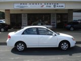 2008 White Kia Spectra LX Sedan #62312085