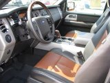 2008 Ford Expedition Limited Charcoal Black/Caramel Interior