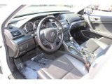 2011 Acura TSX Sedan Ebony Interior