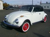 1972 Volkswagen Beetle White