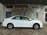 2012 Super White Toyota Camry XLE #62312025